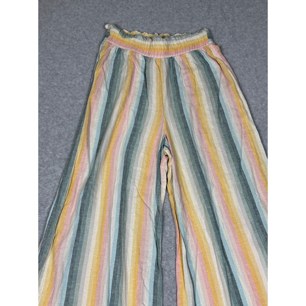Show Me Your Mumu Womens Size XS Pull On Wide Leg Stripe Pants - Picture 8 of 10